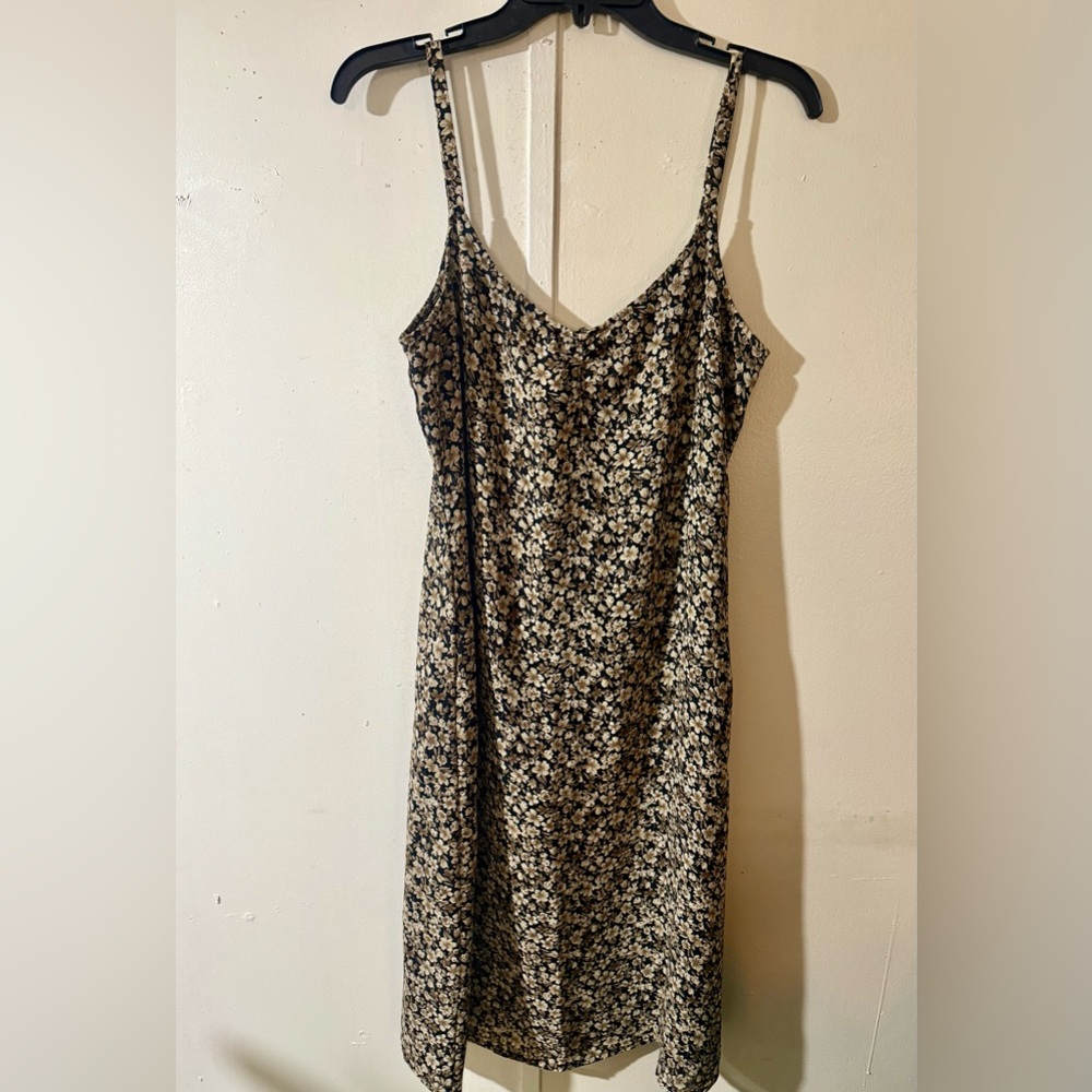 Floral Spaghetti Strap Dress